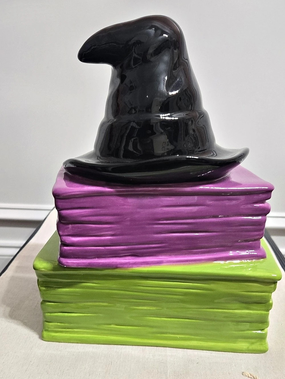 Rae Dunn Potions & Spells Book Stack with Witch Hat - Picture 2 of 5